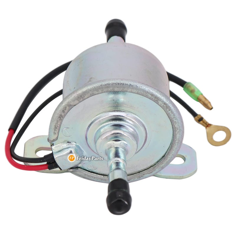 FridayParts 12V Fuel Pump 1685152033 1685152033 Compatible for Kubota Engine D1105 V2203 Tractor BX1860 BX1870 BX2380 Mower F2260 F2560